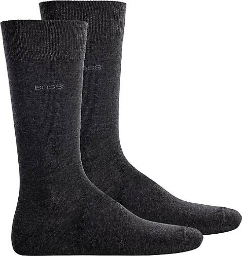 BOSS Socken 2P RS Uni CC 2er Pack In Mittelgrau Bestellen 15400102