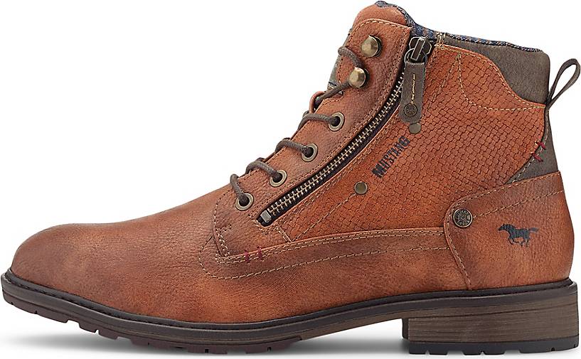 Mustang Schn R Stiefelette In Mittelbraun Bestellen