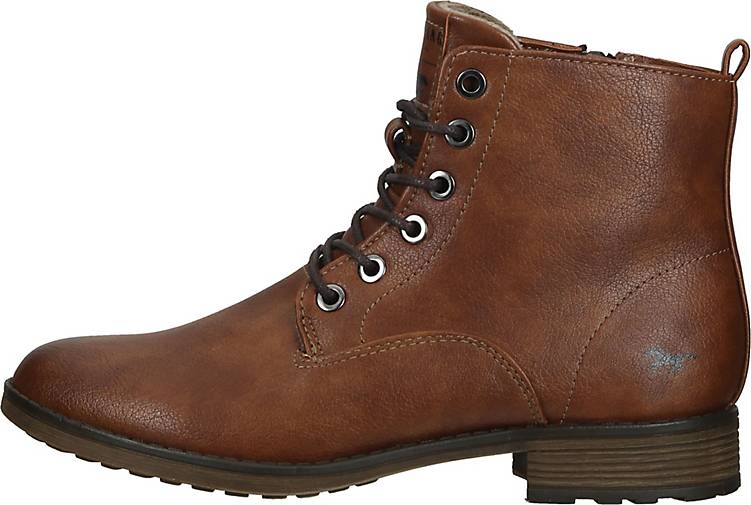 Mustang Stiefelette In Mittelbraun Bestellen