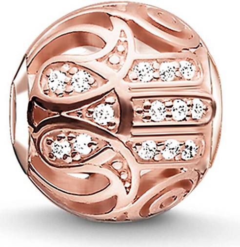 Thomas Sabo Karma Bead Fatimas Hand K0206 416 14 in roségold