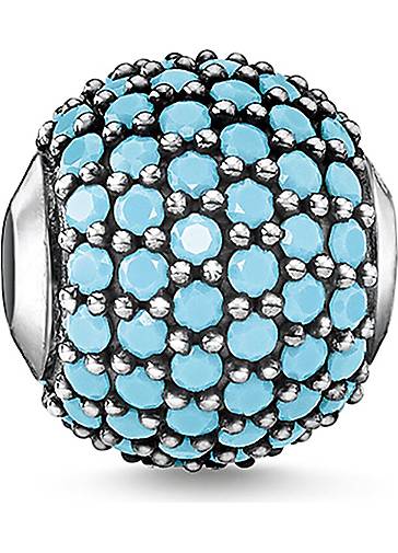 Thomas Sabo Karma Bead Pavè türkis in türkis bestellen 98622501