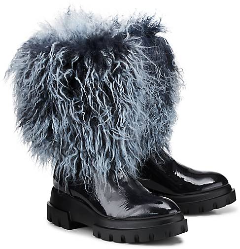A.S.98 | Airstep | Stiefelette | Fransen blau | night A.S.98 | Airstep | Stiefelette | Fransen blau | night
