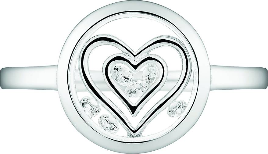 ASTRA Fingerring ASTRA DOUBLE HEART Ring