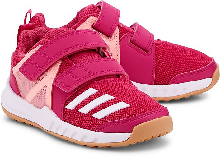 Adidas Performance Sneaker FORTAGYM CF K in pink kaufen | GÖRTZ HALBSCHUH TURNSCHUH ORTHOLITE Mädchen Adidas Pink Größe 26