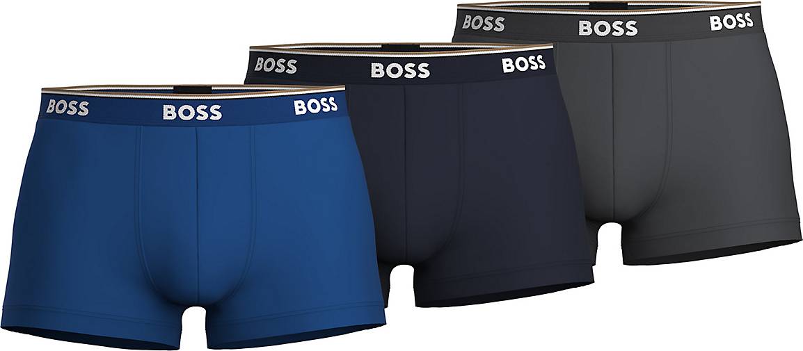 BOSS Boxershort Trunk 3P Power 3er Pack In Blau Bestellen - 22456305