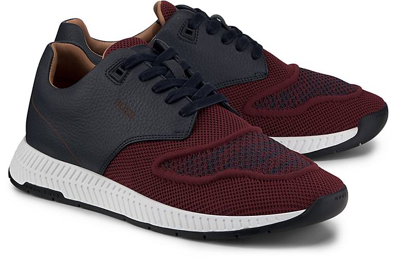 boss titanium runn sneaker