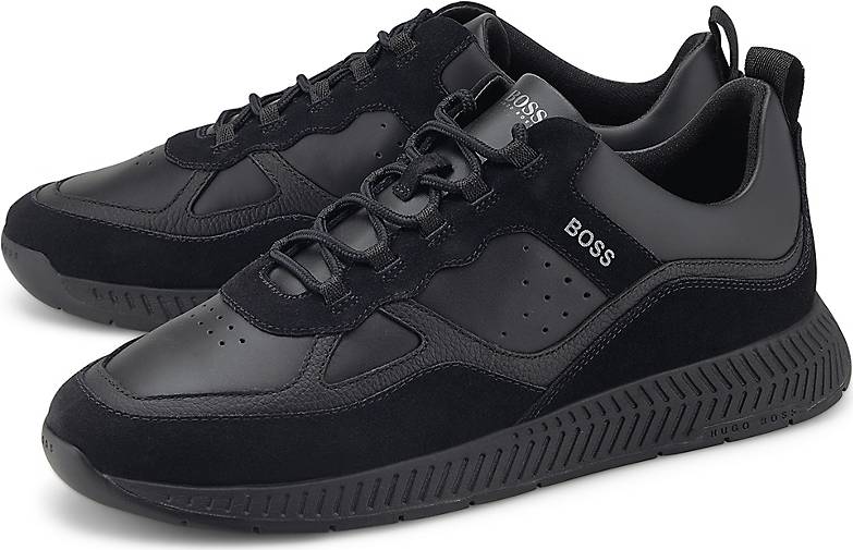 boss titanium runn sneaker