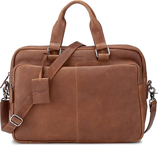 Burkely Business Tasche Antique Avery Workbag Mittelbraun Gortz