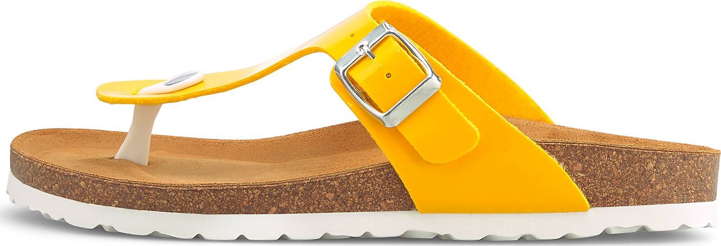 Farbe Mode & Accessoires Schuhe Sandalen Zehentrennersandalen Bio Life Pantolette ESC 57 Größe 37 
