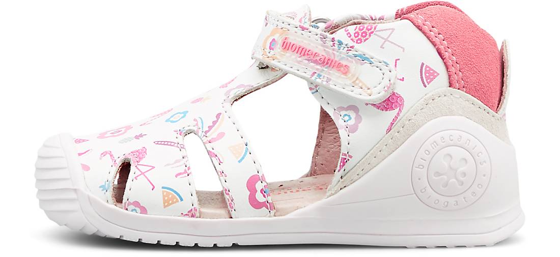 Biomecanics Klett-Sandale SAUVAGE Y ESTAMPADO weiß | GÖRTZ - 31025201
