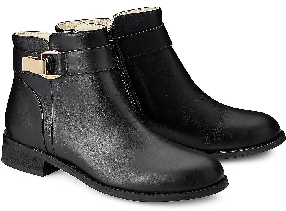 Buffalo, Klassik-Stiefelette in schwarz, Stiefeletten für Damen Gr. 36