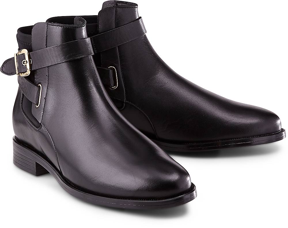Buffalo, Klassik-Stiefelette in schwarz, Stiefeletten für Damen Gr. 37