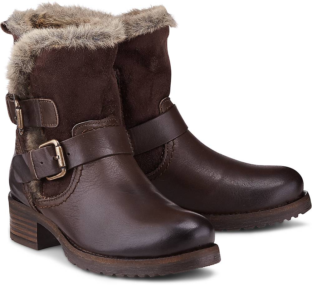 Buffalo, Trend-Stiefel in braun, Stiefeletten für Damen Gr. 36