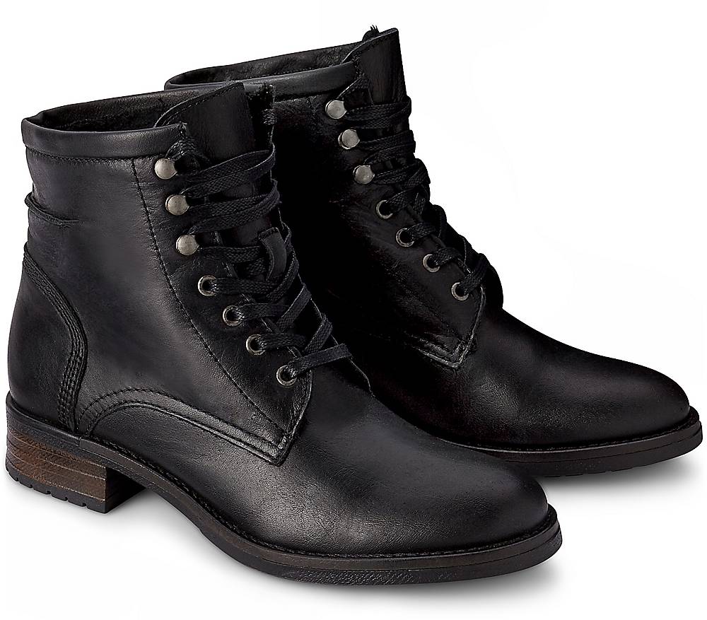 Buffalo, Winter-Stiefelette in schwarz, Stiefeletten für Damen Gr. 36