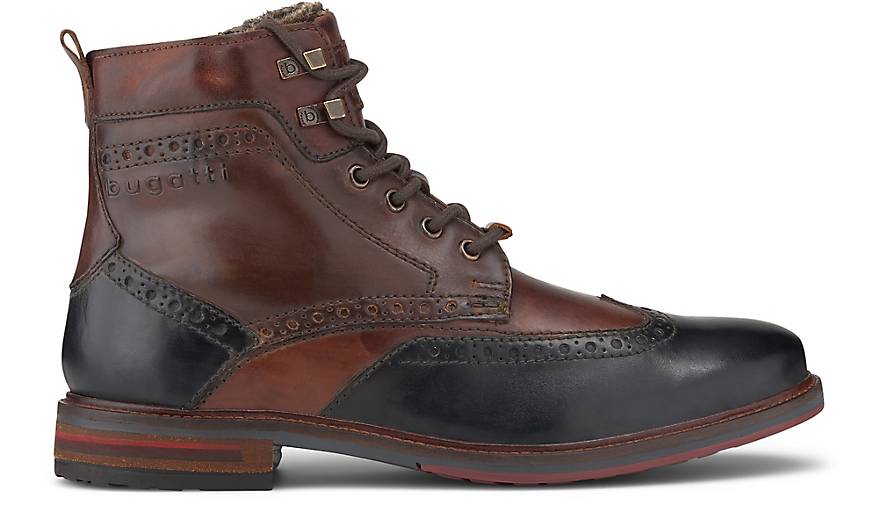 bugatti Marcello Herren Winterstiefel Braun Schuhe, Größe:46 bugatti Marcello Herren Winterstiefel Braun Schuhe, Größe:46