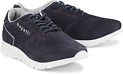 Bugatti Denim Leder-Sneaker Bugatti Denim Leder-Sneaker