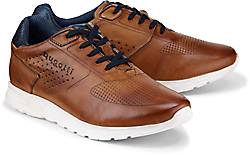 Bugatti Denim Leder-Sneaker Bugatti Denim Leder-Sneaker