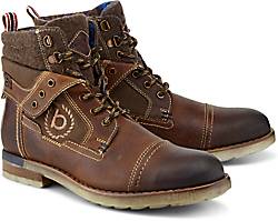 Bugatti Denim Schnür-Boots Bugatti Denim Schnür-Boots