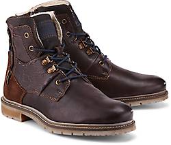 Bugatti Denim Schnür-Boots Bugatti Denim Schnür-Boots