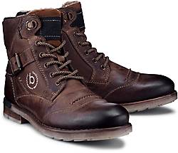 Bugatti Denim Schnür-Boots Bugatti Denim Schnür-Boots