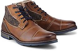 Bugatti Denim Schnür-Boots Bugatti Denim Schnür-Boots