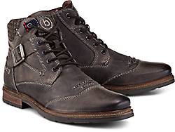 Bugatti Denim Schnür-Boots Bugatti Denim Schnür-Boots