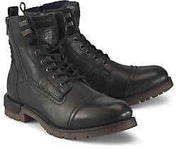 Bugatti Denim Schnür-Boots Bugatti Denim Schnür-Boots