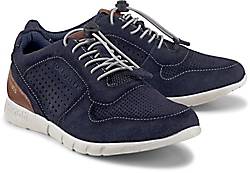 Bugatti Denim Veloursleder-Sneaker Bugatti Denim Veloursleder-Sneaker