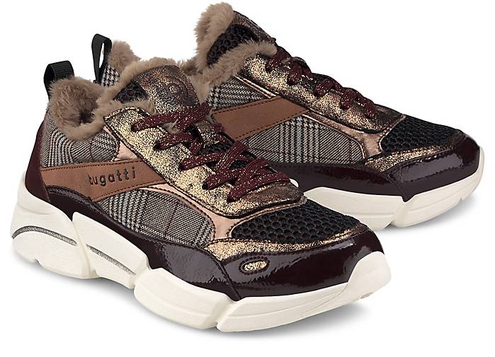 Bugatti Fashion Sneaker in bordeaux kaufen | GÖRTZ Bugatti Damen Sneaker | Karstadt Online Shop
