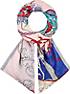 CODELLO Schal HERALDIC PRINT PLEATED