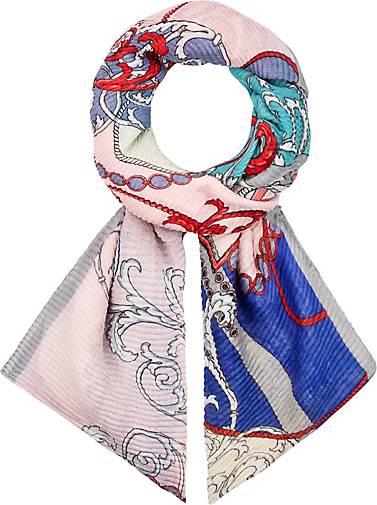 CODELLO Schal HERALDIC PRINT PLEATED