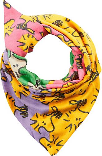 CODELLO Damen Dreieckstuch Peanuts™ - Kaschmirweich 128x128cm