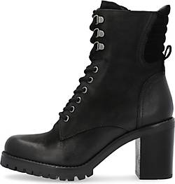 Damen Klassische Stiefeletten Leder-Optik Boots Zipper Booties 826642 Schuhe 