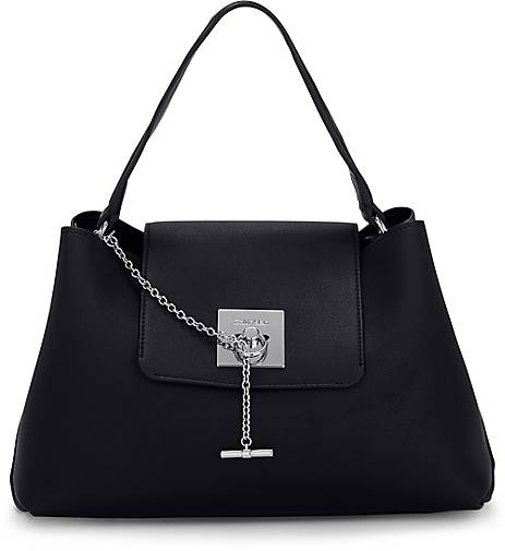 ck push lock shoulder bag