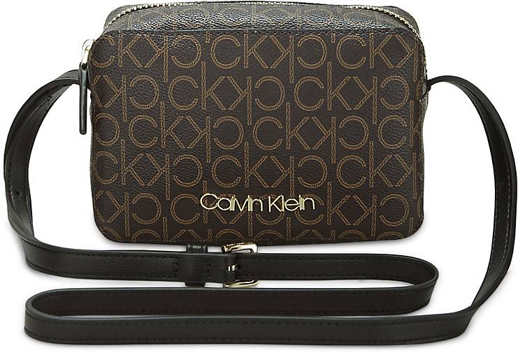 calvin klein monogram camera bag