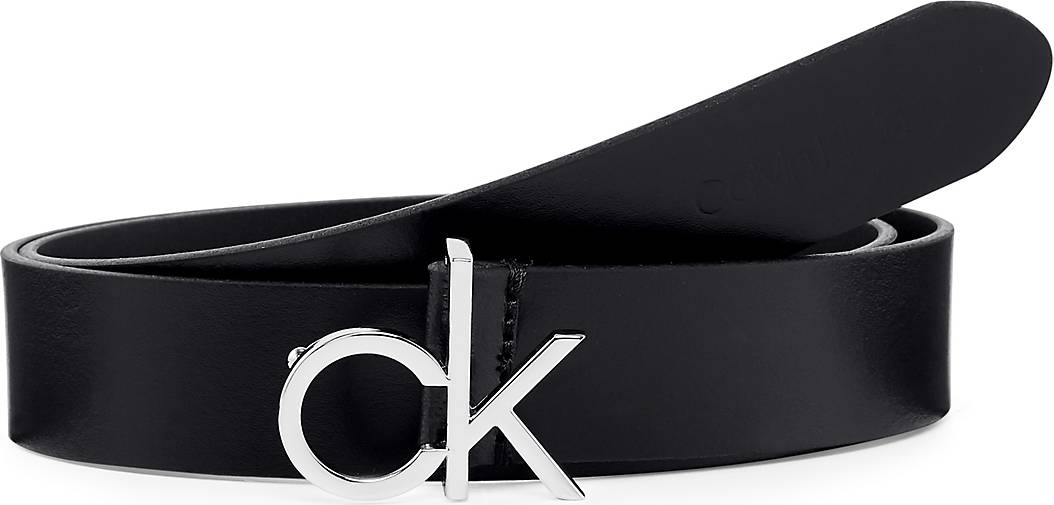 Calvin Klein Gürtel CK LOGO BELT in schwarz bestellen - 32573901