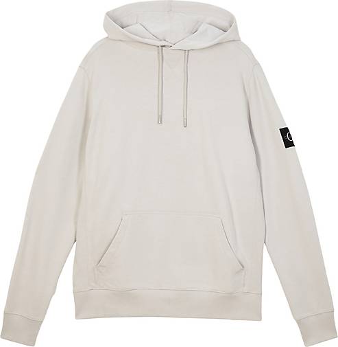 Calvin Klein Hoodie Monogram Sleeve Badge Calvin Klein Hoodie Monogram Sleeve Badge