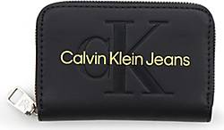 Calvin Klein MED Jeans Geldbörse ZIP bestellen SCULPTED AROUND - MONO 36296701 schwarz in