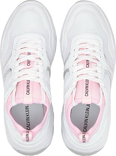 calvin klein chunky sole lace up sneaker