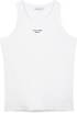 Calvin Klein Tank Top Stacked Logo Rib