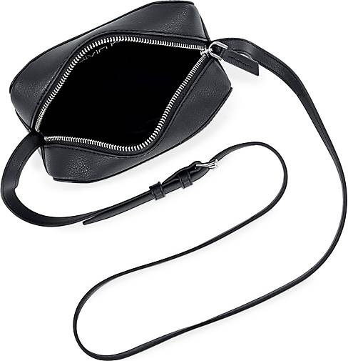 CALVIN KLEIN Umhängetasche - Re-Lock Camera Bag Ostrich schwarz