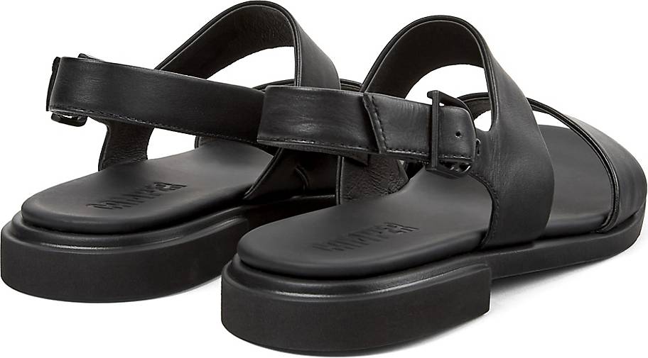 Camper Edy-k201384 - Sandali Piatti Donna In Pelle Con Cinturini Ampi E Tocchi Metallici - Foto 10
