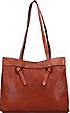Campomaggi Schultertasche Leder 35 cm