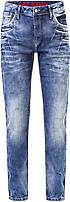Cipo & Baxx JEANS mit trendigen Zierelementen