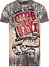Cipo & Baxx T-Shirt mit großen Schriftzugprints