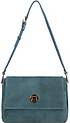 Coccinelle Liya Suede Schultertasche Leder 28 cm