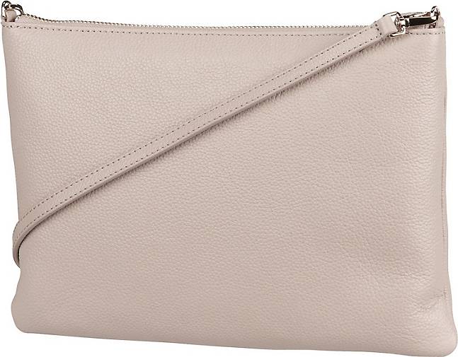 coccinelle umhängetasche taupe