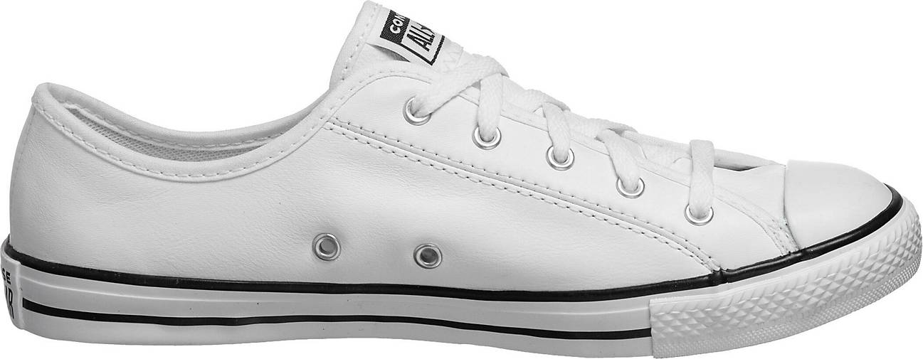 Converse Chuck Taylor All Dainty OX Sneaker Damen in weiß - 72013201