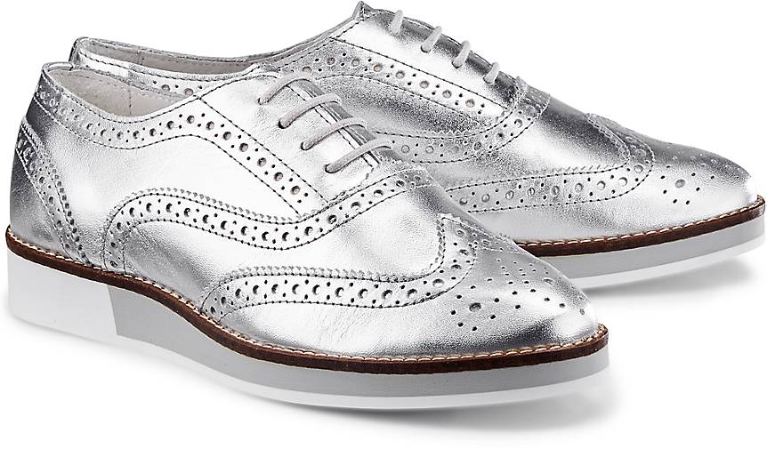 Damen Plateau Damen Silber schnürer Plateau wqPxOX4x