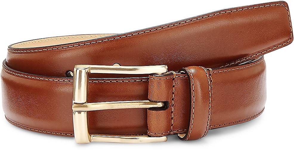 Crockett & Jones Leder-Gürtel braun-dunkel | GÖRTZ - 81134902